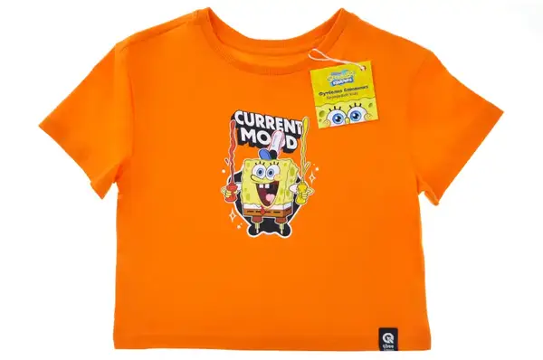 Футболка бавовняна QB-SB-001-13-98-104 SpongeBob Kids 98-104 qbee купити недорого в Україні, фото 5