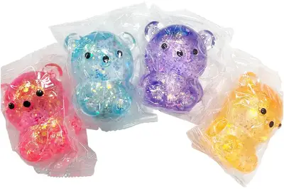 Антистрес "Ведмежатко" з блискітками, 24 шт.(ціна за шт) SK57-3 купити