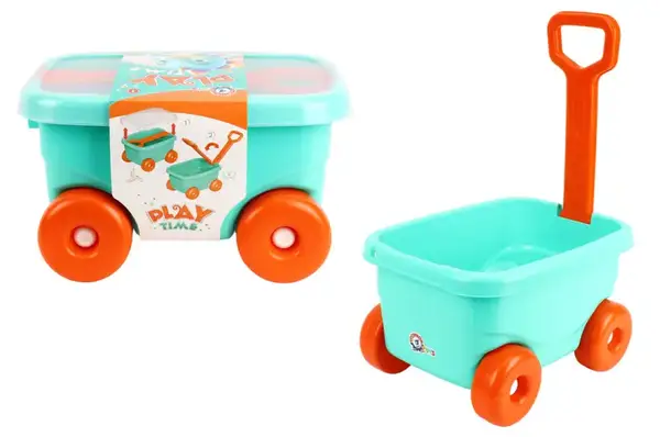 Візок 9802 каталка бірюзовий ТЕХНОК купити