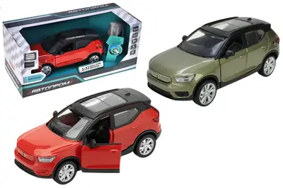 Машина металева 68703 1:32 Volvo XC40 Recharge, на батарейки, світло, звук, відкриваються двері, капот, багажник у коробці 20x9x9 см АВТОПРОМ Машина металева 68703 1:32 Volvo XC40 Recharge, на батарейки, світло, звук, відкриваються двері, капот, багажник у коробці 20x9x9 см АВТОПРОМ купити