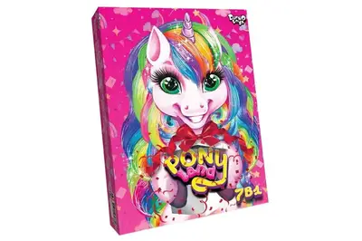 Набір для творчості PL-01-01U "Pony Land 7в1" DANKO купити