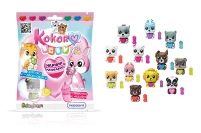 Колекційна фігурка-сюрприз KOKORO BABY – ЧАРІВНІ УЛЮБЛЕНЦІ (у диспл.) 95/CN2020 #SBABAM купити