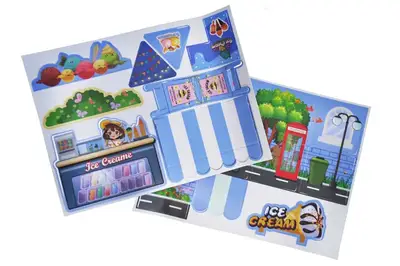 Магнітний конструктор "Ice cream shop", 69 деталей купити