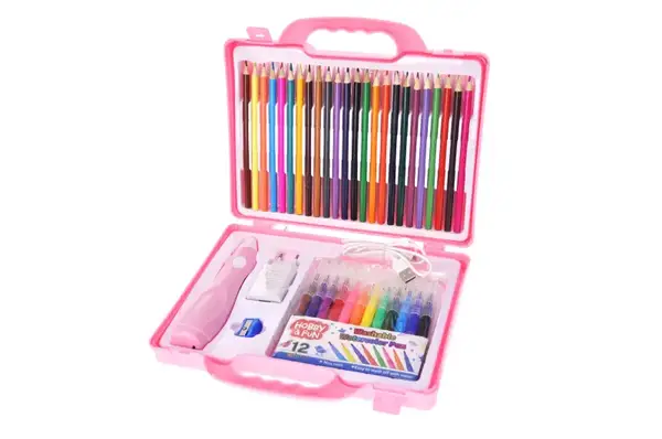 Набір для творчості з аерографом в валізі D0810 (Н) р.26,5*24*6см купити недорого в Україні, фото 3