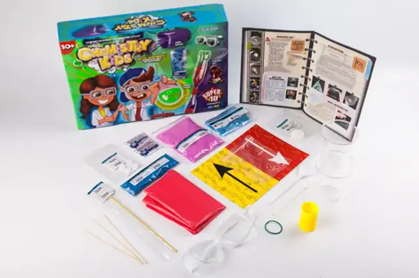 Набір для дослідів CHK-01-01U,02U,03U,04U "CHEMISTRY KIDS" великий DANKO купити недорого в Україні, фото 12