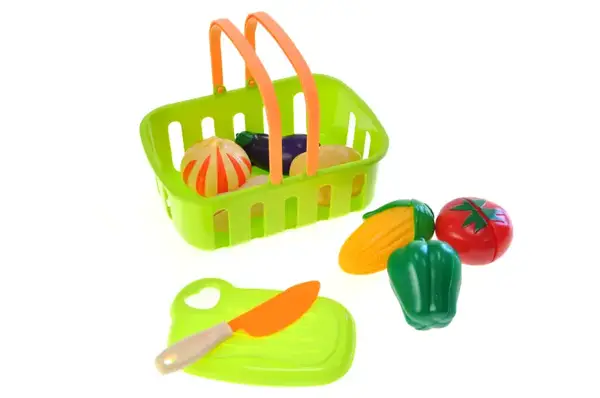 Набір продуктів в корзині WJ950 в кульку р.28x24x7см YG Toys купити недорого в Україні, фото 2