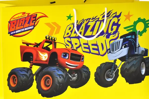 Пакет паперовий XL QB004-303 "Блиск і диво-машини" р.50x35x17 см qbee купити недорого в Україні, фото 3