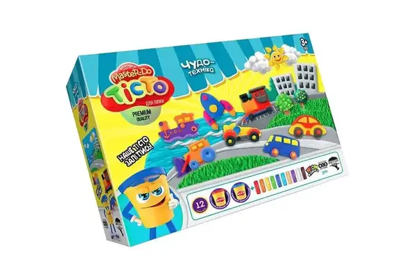 Набір для ліплення з тістом TMD-07-01U,02U,03U,04U "Master Do: 4 ТЕМИ" в коробці DANKO купити недорого в Україні, фото 3