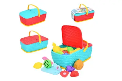 Набір овочів та фруктів L666-96 в кошику р. 28*13*20 см купити