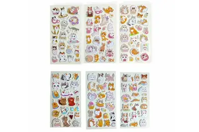 Наліпки дитячі 762824ML "Cute cat" Malevaro купити