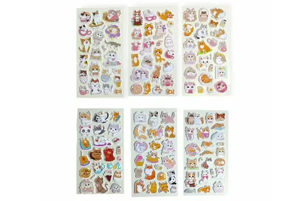 Наліпки дитячі 762824ML "Cute cat" Malevaro купити недорого в Україні, фото 2