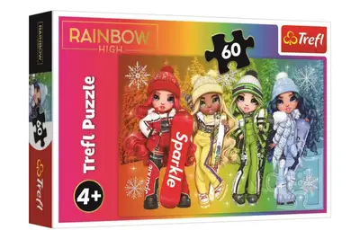 Пазли - 60 елм. - 17380 "MGA Rainbow High", Trefl купити