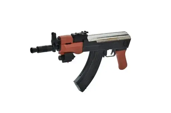 Автомат 998A батарейка, лазер, кульки у коробці 44.6x6.6 см купити недорого в Україні, фото 3