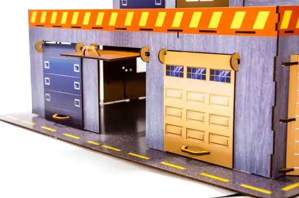 Дерев'яний Арт-80496"Паркінг №1"розмір паркінгу 49х67х45см, розмір коробки 46х30.5х15 см PuzzleOk купити недорого в Україні, фото 7