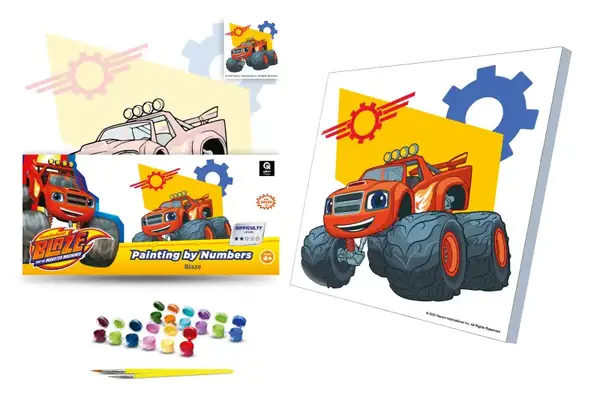 Набір для розпису по номерах 30х30 см QB913-001 "Блиск" qbee купити