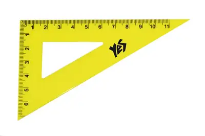 Трикутник 370305 прямокутний, флуоресцентний, 11 см Yes купити