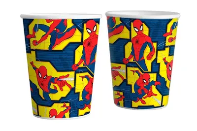 Паперові стаканчики Твоя Забава "Спайдермен" 10шт/уп. (250мл.) купити