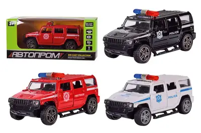 Машина металева "Автопром" 3625P 1:32,3 кольори, світло, звук, відкриваються двері, в коробці 16*7*7 см Машина металева "Автопром" 3625P 1:32,3 кольори, світло, звук, відкриваються двері, в коробці 16*7*7 см купити