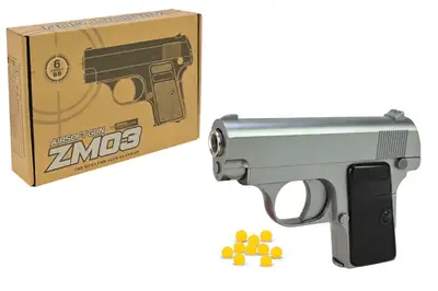 Пістолет ZM03 на кульках, металевий, коробка 20x4x14 см CYMA купити