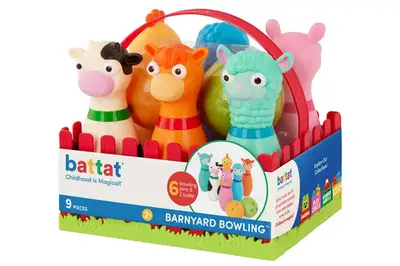 Ігровий набір для боулінгу - ВЕСЕЛА ФЕРМА BT1802Z Battat купити