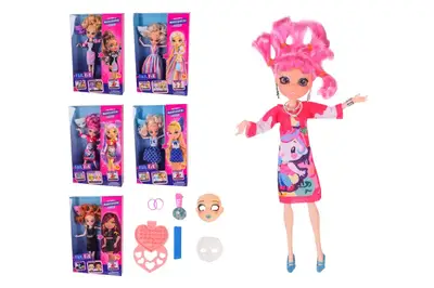 Лялька 3666-7/8/9/10/12, змінює макіяж і колір волосся, з аксесуарами, в коробці р.21*5.5*32.5 см, р-р ляльки – 26 см Лялька 3666-7/8/9/10/12, змінює макіяж і колір волосся, з аксесуарами, в коробці р.21*5.5*32.5 см, р-р ляльки – 26 см купити