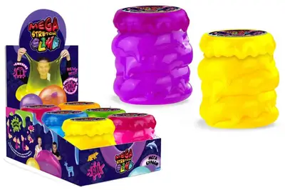 Слайм SLM-13-01U "Mega Stretch Slime" 400 гр, в дисплеї 6 шт. DANKO купити
