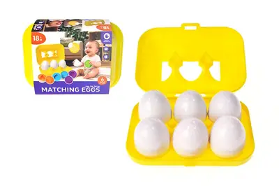 Сортер W557-68A "Яйця" в коробці р.16,5x12x6,8 см YG Toys купити