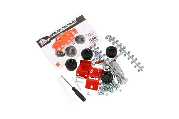 Конструктор металевий 1317 "Міні: Позашляховик" 100 дет. ТЕХНОК купити недорого в Україні, фото 2