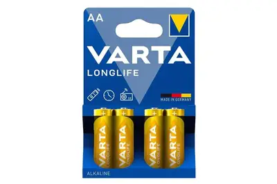 Батарейки Varta R-6 LONG LIFE alkalin 4 шт блістер купити