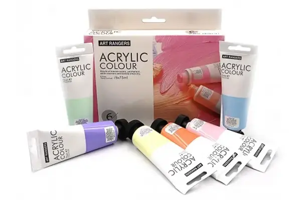 Набір фарб акрилових Пастель "Art ranger" 0675-PFEA3 6 кольорів 75мл купити