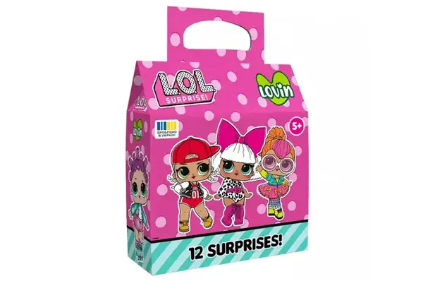 Подарунковий набір LOL70229 "L.O.L SURPRISE" 12 сюрпризів в коробці LOVIN купити недорого в Україні, фото 3