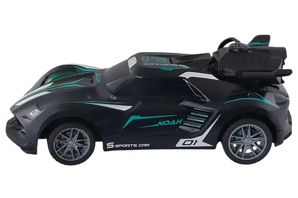 Автомобіль SL-354RH Spray Car Sport на радіокеруванні 1:24, чорний ,з світлом, вихлопною парою KS Drive купити недорого в Україні, фото 3