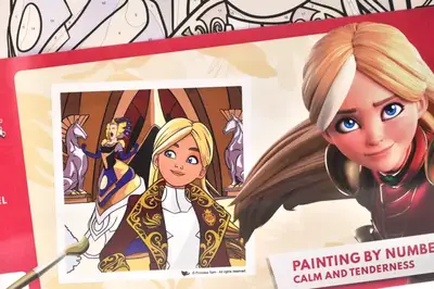 Набір для розпису по номерах 30х30 см QB913-021 "Тара Данкан: Спокій і ніжність" qbee купити