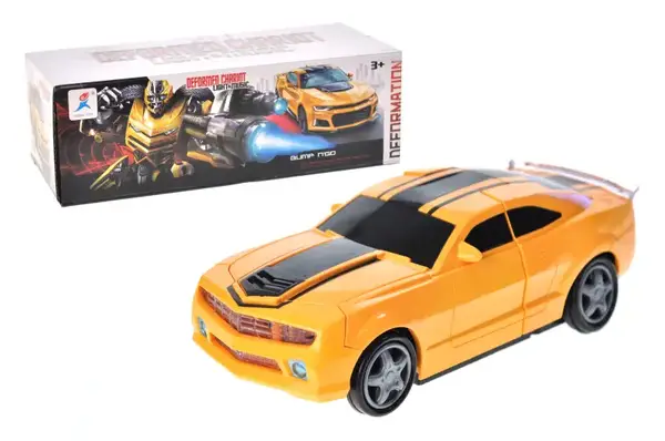 Машина-трансформер музична зі світлом в коробці 66101 р.21,3*9,2*7см купити