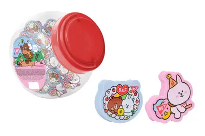 Гумка фігурна YES "Line Friends" 2 дизайна мікс 560602 купити