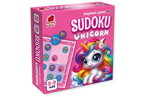 Магнітна гра RK2150-02 Roter Käfer Судоку Єдиноріг VladiToys купити недорого в Україні, фото 3