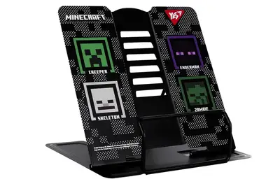 Підставка для книг 470521 "Minecraft", метал, чорна Yes купити