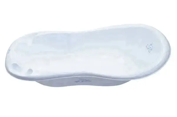 Ванночка зі зливом 102 см KR-005-103 "LUX Зайчики" біла TEGA купити