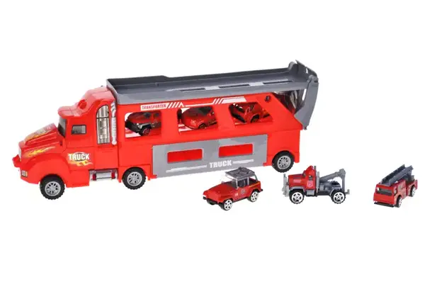 Автовоз з машинками LH518 в коробці р.41x7,5x21,5см YG TOYS купити недорого в Україні, фото 7