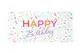 Подарунковий конверт 13087 "Happy Birthday" різнокольорове конфеті 10 шт (ціна за 1 шт) Твоя Забава купити недорого в Україні, фото 43827