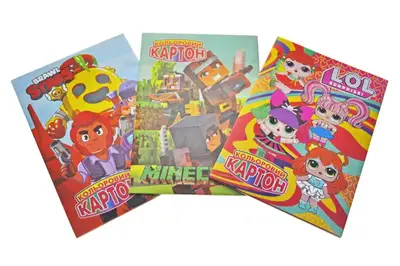 Картон кольоровий А4 9 аркушів POLLY купити