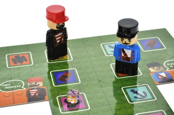 Конструктор блочний QB300-104 "Block&Steps: Піратський корабель" + ходилка і меморі гра 3в1, 41дет. qbee купити недорого в Україні, фото 7