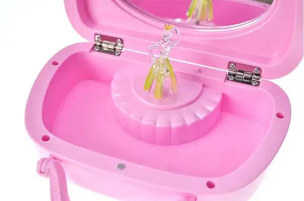 Музична скринька з дзеркалом в коробці 9220 р.17,5*12*8,5см купити недорого в Україні, фото 4