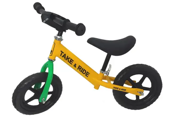 Велобіг Take&Ride RB-50 light EVA Classic жовто-салатовий купити