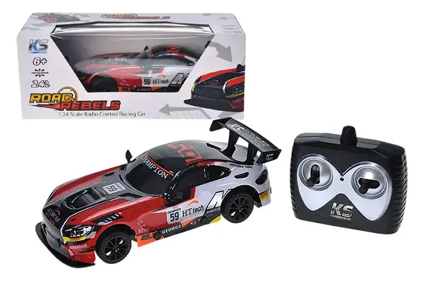 Автомобіль 16599OB KS DRIVE на радіокеруванні–ROAD REBELS 1:24, 2.4 ГГц ,червоний купити