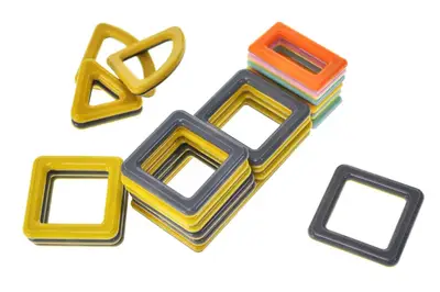 Конструктор магнітний військовий 67дет в коробці 201-14 р.33,5*8*23,5см купити