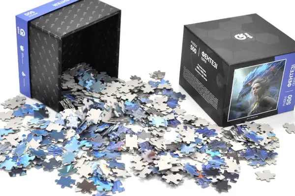 Пазли - 500 елм. - QB500-010 "Володарка Дракона" qbee купити недорого в Україні, фото 3