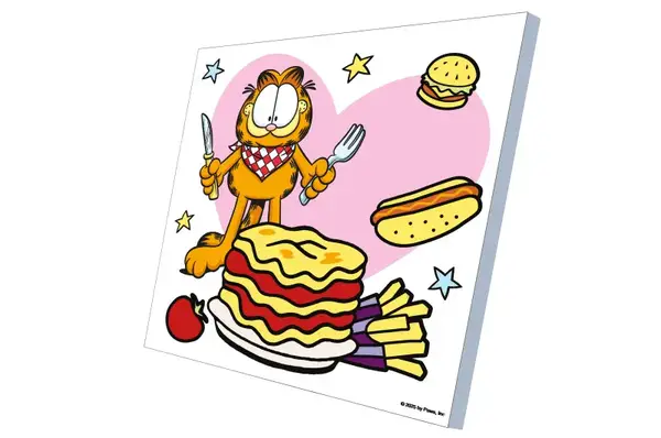 Набір для розпису по номерах 30х30 см QB913-006 "Гарфілд: Настрій смаку" qbee купити недорого в Україні, фото 3