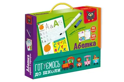 Розвиваюча гра "Академія розвитку. Готуємось до школи: Абетка" VT5010-21 VladiToys купити