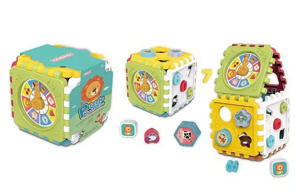 Сортер 6662-8/PL-724-19 фігурки-вкладиші в коробці р.13,5x13,5x13,5 см купити